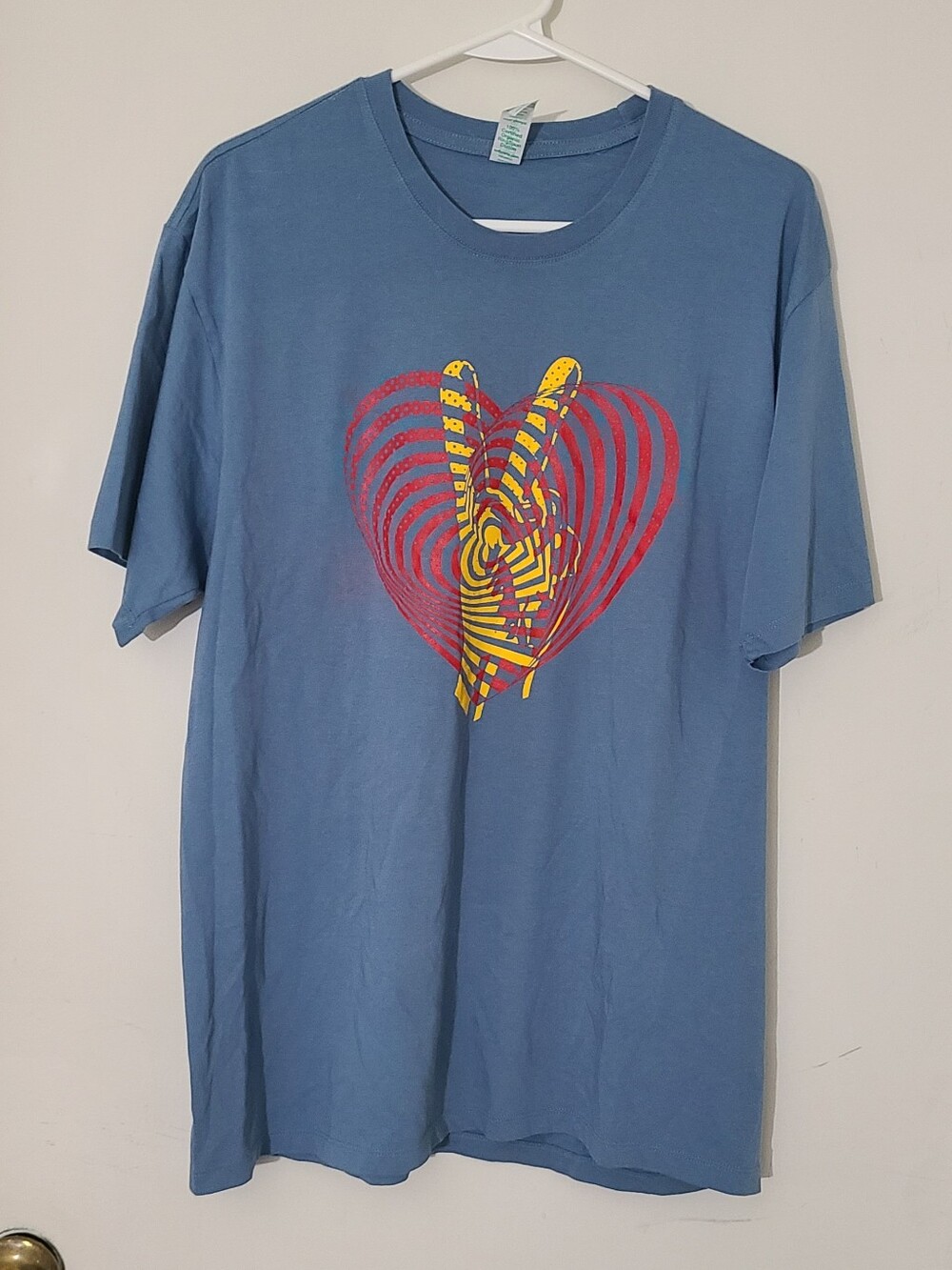 Steve Kimock Heart Peace Men's Large T-Shirt